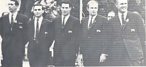 Joseph B. Carr, Peter M. Townsend, Gordon B. Cosh, Ronald D. B. M. Shade, Michael F. Bonallack